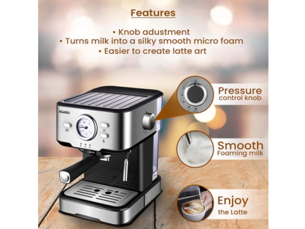 AGARO Imperial Espresso Coffee Maker Review : Is it Worth it?