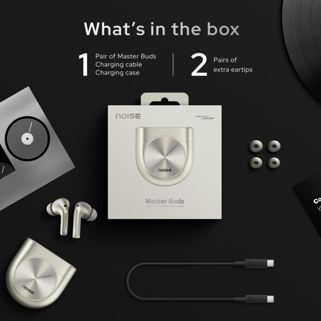 Noise Master Buds Box Content
